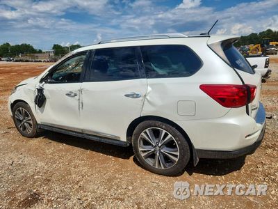 Drugie zdjęcie samochodu z przodu: 2017 NISSAN PATHFINDER PLATINUM VIN:5N1DR2MM1HC695854 - miniatura
