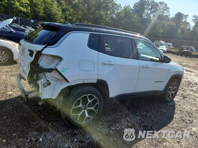 Trzecie zdjęcie samochodu z tyłu: 2025 JEEP COMPASS LIMITED VIN:3C4NJDCN7ST524088 - miniatura