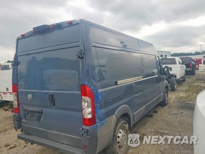 Trzecie zdjęcie samochodu z tyłu: 2018 RAM PROMASTER 2500 DELIVERY VAN VIN:3C6TRVDGXJE160832 - miniatura