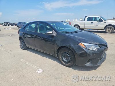 Czwarte zdjęcie samochodu z boku: 2014 TOYOTA COROLLA LE VIN:2T1BURHEXEC193529 - miniatura