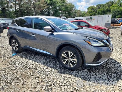 Czwarte zdjęcie samochodu z boku: 2020 NISSAN MURANO S VIN:5N1AZ2AS6LN132947 - miniatura