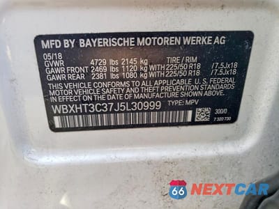 Zdjęcie 14 z 14 samochodu: 2018 BMW X1 XDRIVE28I VIN:WBXHT3C37J5L30999 - miniatura