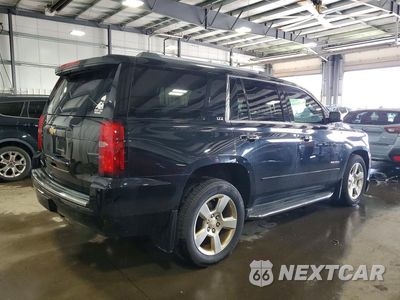 Trzecie zdjęcie samochodu z tyłu: 2016 CHEVROLET TAHOE K1500 LTZ VIN:1GNSKCKC6GR210014 - miniatura