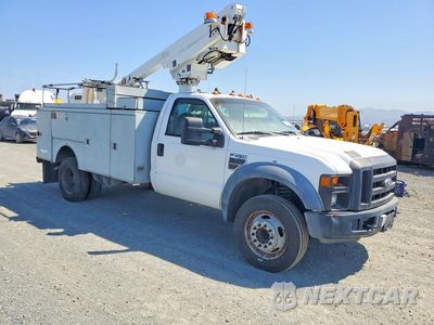 Czwarte zdjęcie samochodu z boku: 2008 FORD F450 SUPER VIN:1FD4F46Y58EC32494 - miniatura