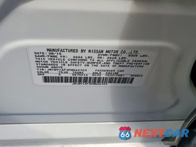 Zdjęcie 12 z 12 samochodu: 2015 INFINITI Q70 3.7 VIN:JN1BY1AP3FM542703 - miniatura