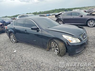 Czwarte zdjęcie samochodu z boku: 2009 INFINITI G37 SEDAN X VIN:JNKCV61F59M361555 - miniatura