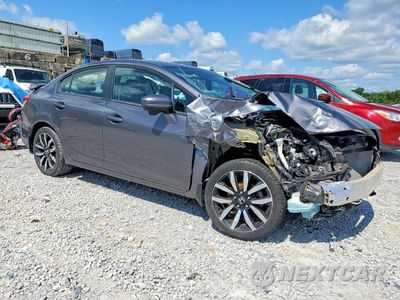 Czwarte zdjęcie samochodu z boku: 2014 HONDA CIVIC EXL VIN:2HGFB2F93EH554420 - miniatura