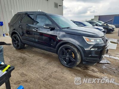 Czwarte zdjęcie samochodu z boku: 2018 FORD EXPLORER SPORT VIN:1FM5K8GT4JGA38320 - miniatura