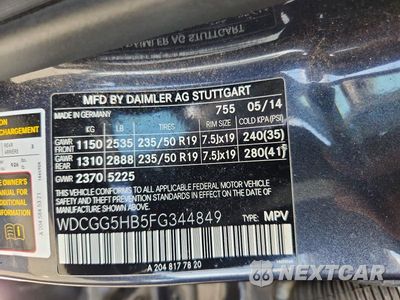 Zdjęcie 13 z 13 samochodu: 2015 MERCEDES-BENZ GLK 350 VIN:WDCGG5HB5FG344849 - miniatura