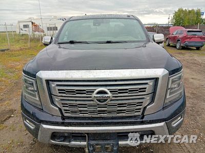Piąte zdjęcie samochodu w środku: 2020 NISSAN TITAN PLATINUM RESERVE VIN:1N6AA1ED6LN500445 - miniatura