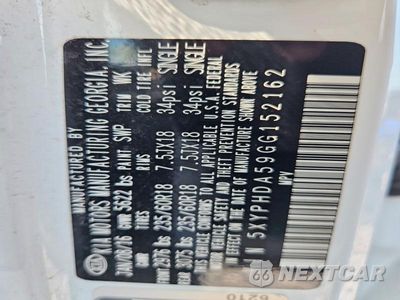 Zdjęcie 13 z 13 samochodu: 2016 KIA SORENTO EX VIN:5XYPHDA59GG152162 - miniatura