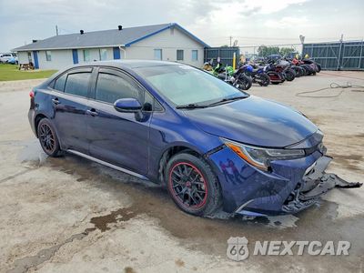 Czwarte zdjęcie samochodu z boku: 2022 TOYOTA COROLLA LE VIN:5YFEPMAE5NP373616 - miniatura