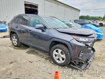 Czwarte zdjęcie samochodu z boku: 2019 TOYOTA RAV4 LE VIN:2T3MWRFV7KW005413 - miniatura