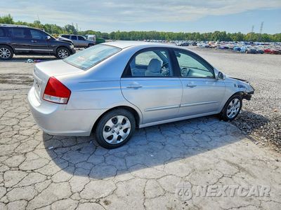 Trzecie zdjęcie samochodu z tyłu: 2007 KIA SPECTRA LX VIN:KNAFE121775450357 - miniatura