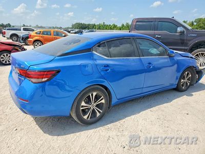 Trzecie zdjęcie samochodu z tyłu: 2022 NISSAN SENTRA SV VIN:3N1AB8CV3NY253642 - miniatura