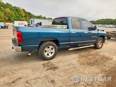 Trzecie zdjęcie samochodu z tyłu: 2007 DODGE RAM 1500 ST VIN:1D7HA18P57S105001 - miniatura