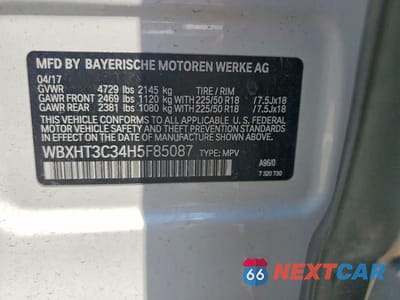 Zdjęcie 13 z 13 samochodu: 2017 BMW X1 XDRIVE28I VIN:WBXHT3C34H5F85087 - miniatura