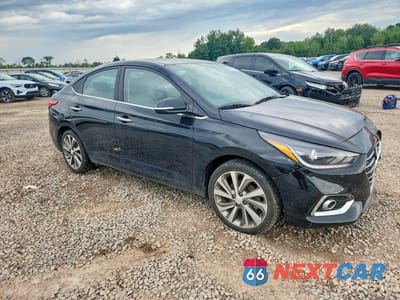 Czwarte zdjęcie samochodu z boku: 2022 HYUNDAI ACCENT LIMITED VIN:3KPC34A68NE188263 - miniatura
