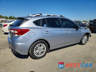 Trzecie zdjęcie samochodu z tyłu: 2017 SUBARU IMPREZA PREMIUM PLUS VIN:4S3GTAD60H3722931 - miniatura