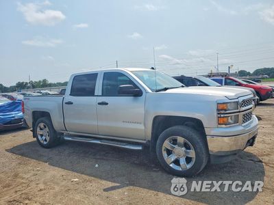 Czwarte zdjęcie samochodu z boku: 2014 CHEVROLET SILVERADO K1500 LT VIN:3GCUKREC8EG513163 - miniatura