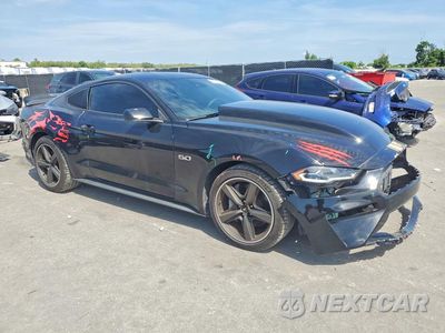 Czwarte zdjęcie samochodu z boku: 2021 FORD MUSTANG GT VIN:1FA6P8CF6M5127581 - miniatura