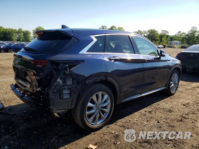 Trzecie zdjęcie samochodu z tyłu: 2022 INFINITI QX50 PURE VIN:3PCAJ5AB8NF114920 - miniatura
