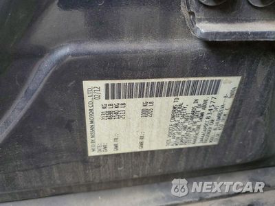 Zdjęcie 12 z 12 samochodu: 2012 NISSAN MAXIMA 3.5 S VIN:1N4AA5AP0CC834577 - miniatura