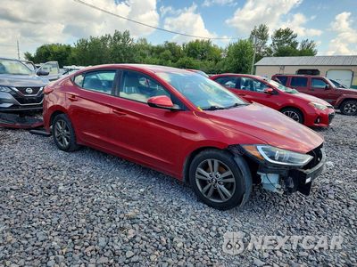 Czwarte zdjęcie samochodu z boku: 2018 HYUNDAI ELANTRA SEL VIN:5NPD84LF4JH216293 - miniatura