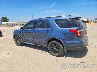 Drugie zdjęcie samochodu z przodu: 2019 FORD EXPLORER XLT VIN:1FM5K8D85KGA46606 - miniatura
