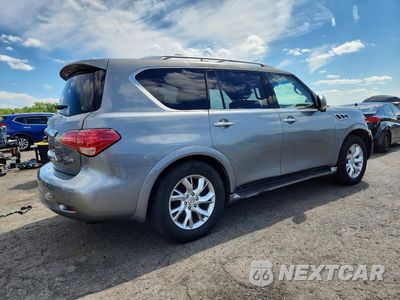 Trzecie zdjęcie samochodu z tyłu: 2011 INFINITI QX56 BASE VIN:JN8AZ2NE4B9004890 - miniatura