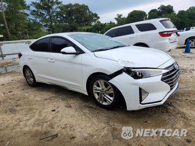 Czwarte zdjęcie samochodu z boku: 2020 HYUNDAI ELANTRA SEL VIN:5NPD84LF7LH500827 - miniatura