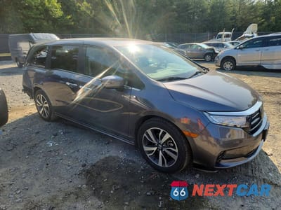 Czwarte zdjęcie samochodu z boku: 2024 HONDA ODYSSEY TOURING VIN:5FNRL6H82RB055169 - miniatura