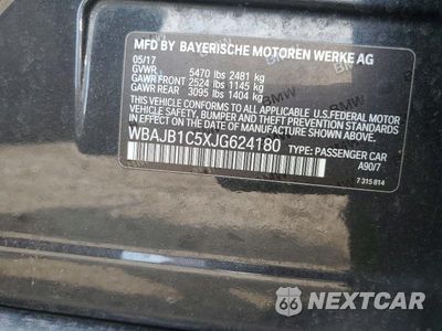 Zdjęcie 12 z 12 samochodu: 2018 BMW 530XE VIN:WBAJB1C5XJG624180 - miniatura