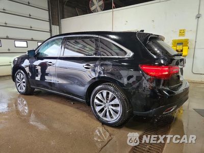 Drugie zdjęcie samochodu z przodu: 2014 ACURA MDX TECHNOLOGY VIN:5FRYD4H4XEB021046 - miniatura