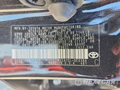 Zdjęcie 13 z 13 samochodu: 2026 TOYOTA COROLLA SE VIN:5YFS4MCE4TP279832 - miniatura
