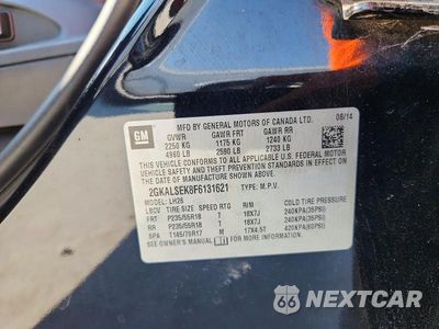 Zdjęcie 12 z 12 samochodu: 2015 GMC TERRAIN SLT VIN:2GKALSEK8F6131621 - miniatura