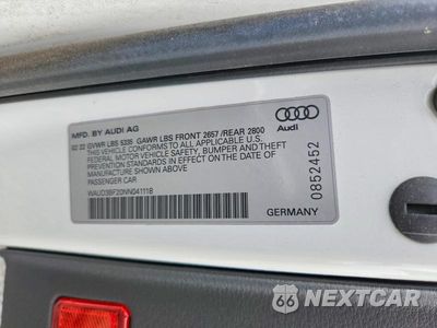 Zdjęcie 12 z 12 samochodu: 2022 AUDI A6 PREMIUM VIN:WAUD3BF20NN041118 - miniatura