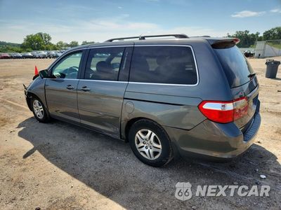 Drugie zdjęcie samochodu z przodu: 2007 HONDA ODYSSEY EXL VIN:5FNRL38777B134596 - miniatura