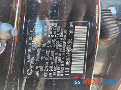 Zdjęcie 13 z 13 samochodu: 2015 HYUNDAI TUCSON GLS VIN:KM8JTCAF9FU072103 - miniatura