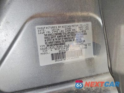 Zdjęcie 12 z 12 samochodu: 2017 NISSAN SENTRA SV VIN:3N1AB7AP6HL665022 - miniatura