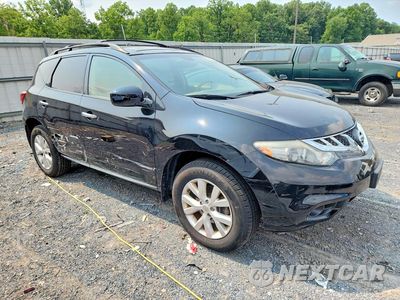 Czwarte zdjęcie samochodu z boku: 2014 NISSAN MURANO SL VIN:JN8AZ1MW5EW531086 - miniatura