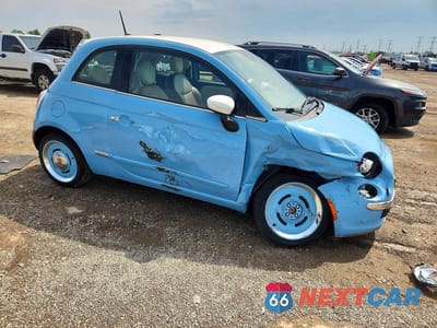 Czwarte zdjęcie samochodu z boku: 2014 FIAT 500 LOUNGE VIN:3C3CFFCRXET269212 - miniatura