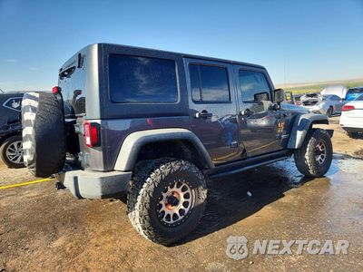 Trzecie zdjęcie samochodu z tyłu: 2017 JEEP WRANGLER UNLIMITED RUBICON VIN:1C4BJWFG5HL626859 - miniatura