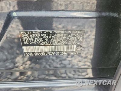 Zdjęcie 12 z 12 samochodu: 2009 LEXUS ES 350 VIN:JTHBJ46G492320164 - miniatura