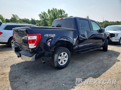 Trzecie zdjęcie samochodu z tyłu: 2022 FORD F150 SUPERCREW VIN:1FTEW1EB6NFA38633 - miniatura