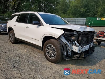 Czwarte zdjęcie samochodu z boku: 2025 CHEVROLET TRAVERSE LT VIN:1GNEVGRS3SJ283860 - miniatura