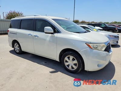 Czwarte zdjęcie samochodu z boku: 2012 NISSAN QUEST 3.5 S VIN:JN8AE2KP4C9039304 - miniatura