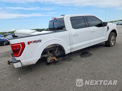 Trzecie zdjęcie samochodu z tyłu: 2021 FORD F150 SUPERCREW VIN:1FTFW1E82MKE08930 - miniatura