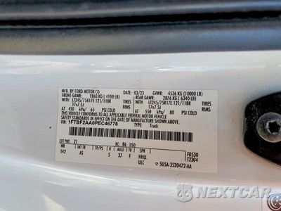 Zdjęcie 12 z 12 samochodu: 2023 FORD F250 SUPER DUTY VIN:1FTBF2AA0PEC46778 - miniatura