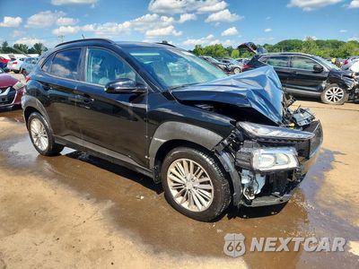 Czwarte zdjęcie samochodu z boku: 2021 HYUNDAI KONA SEL VIN:KM8K2CAA0MU599293 - miniatura
